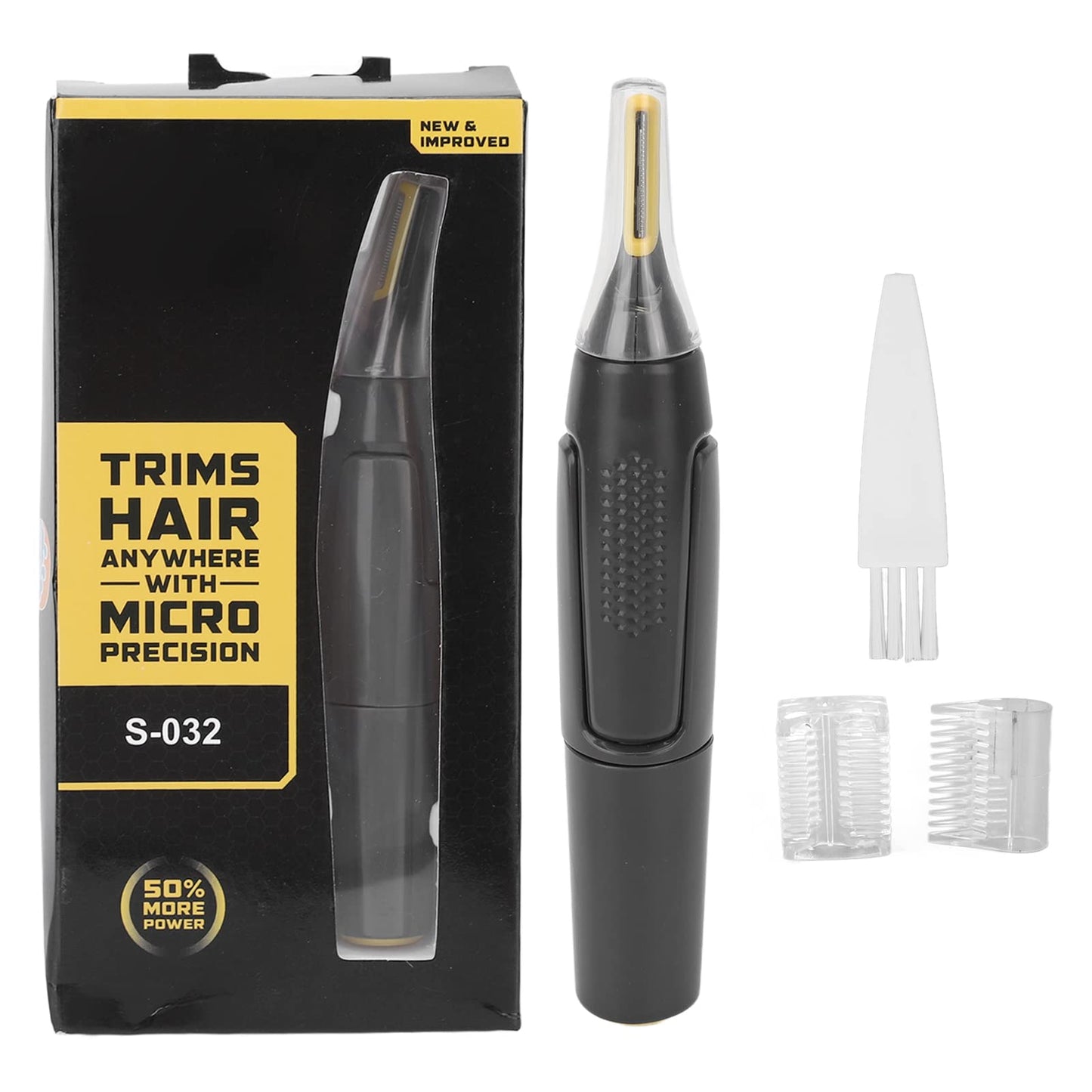 Men Electric Trimmer, Detachable Washable Cutter Head Double Blades Electric Shaver, Low Noise Hair Removal Machine Beauty and Personal Care YUYTE