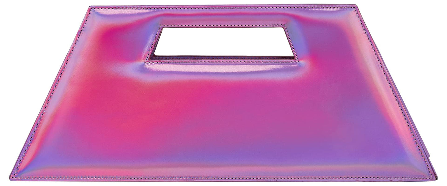 Giuseppe Zanotti, Meloee Leather Clutch, One Size, Pink