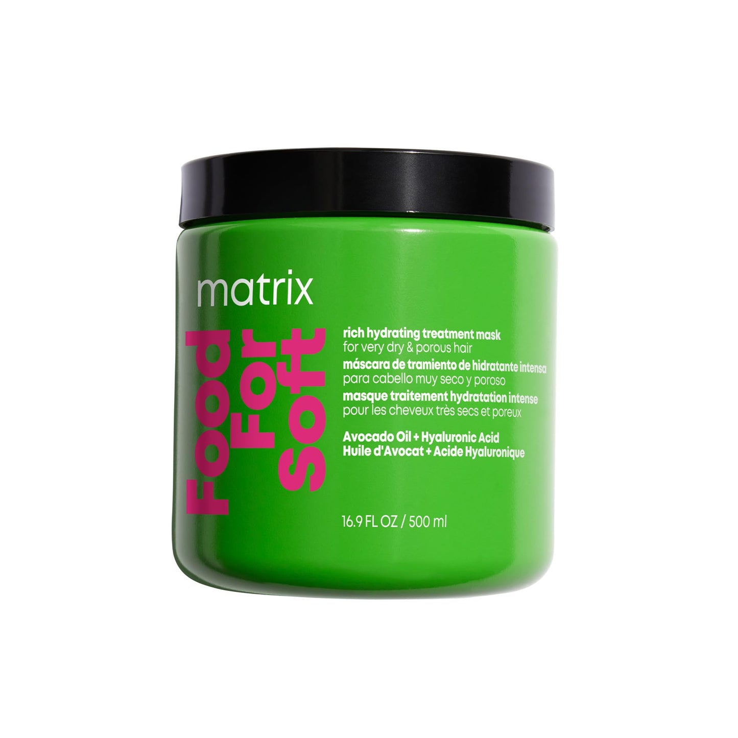 MATRIX Food For Soft Rich Hydrating Hair Mask - Deep Conditioner For Dry & Brittle Hair, Adds Shine & Softness, With Avocado Oil & Hyaluronic Acid Beauty and Personal Care MATRIX