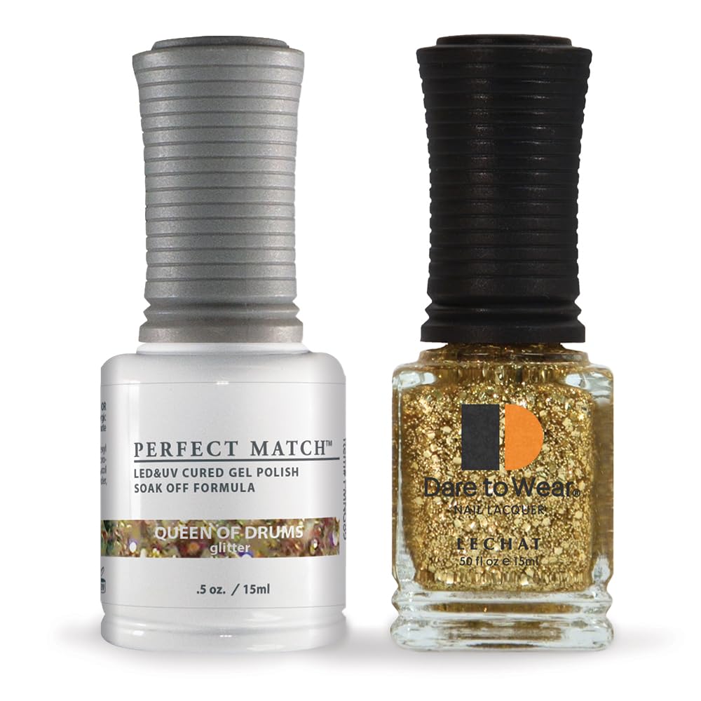 LeChat Perfect Match Gel Polish, Queen of Drums, 0.5 Fl Oz (PMS89) Beauty & Personal Care LECHAT