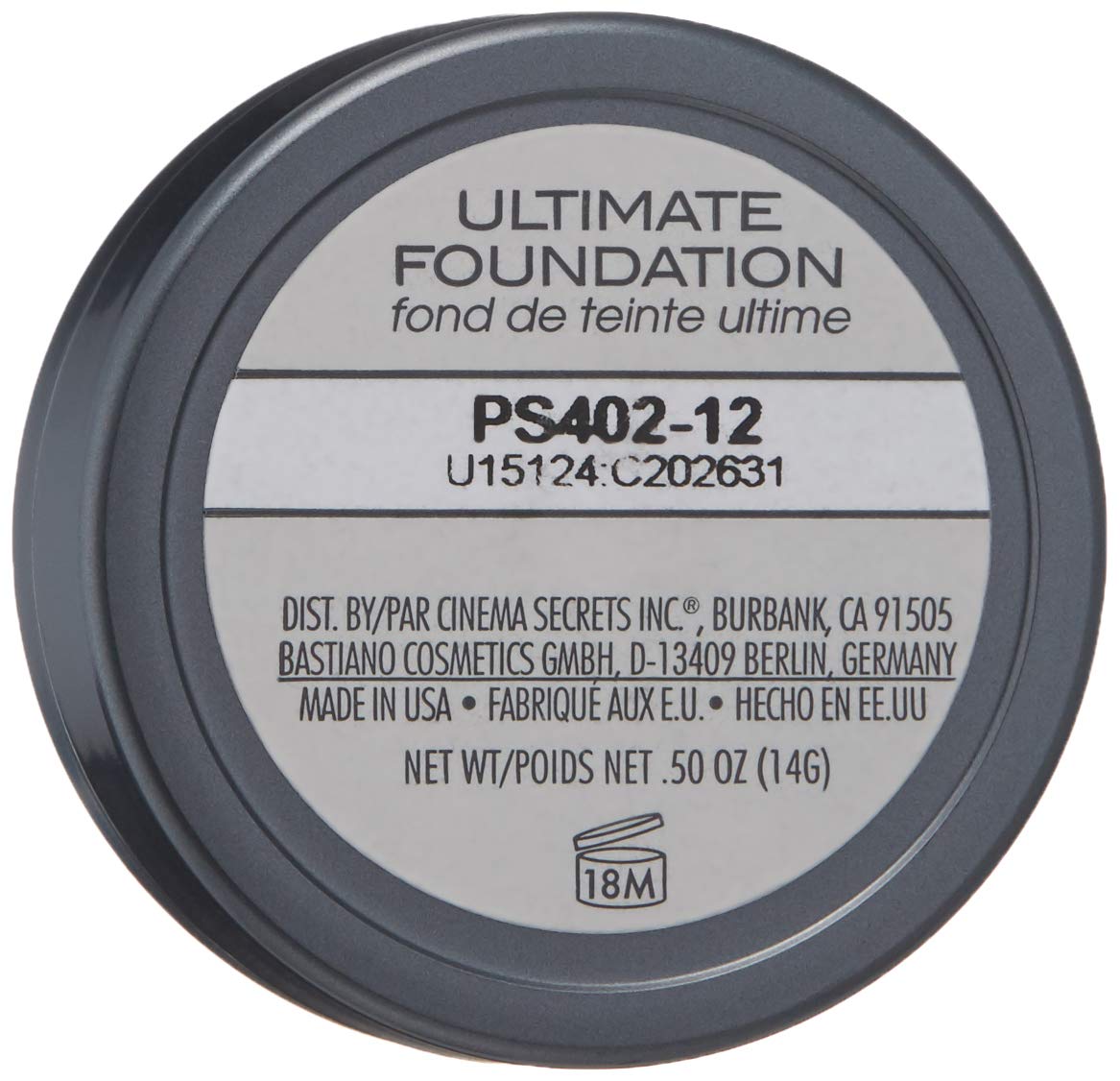 CINEMA SECRETS Pro Cosmetics Ultimate Foundation, 402-12