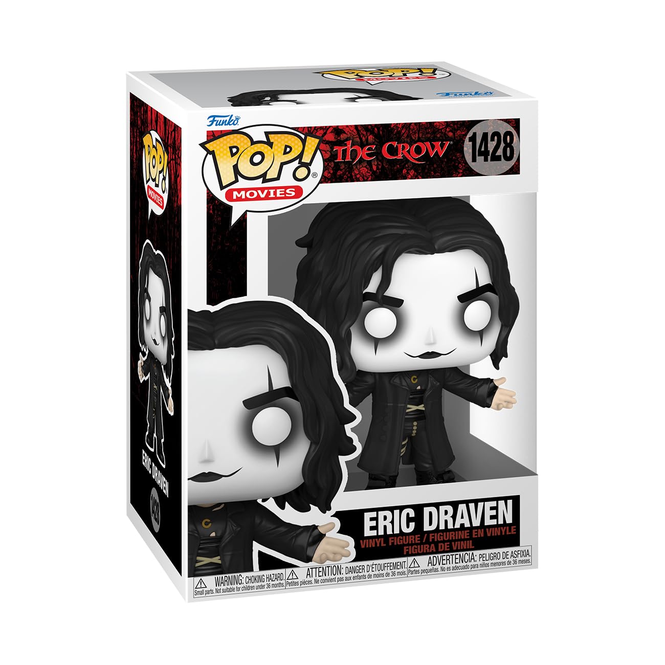 Funko POP! Movies: The Crow - Eric Draven - Collectable Vinyl Figure - Gift Idea - Official Merchandise - for Kids & Adults - Movies Fans - Model…
