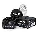 CRVFT Pomade 2oz - Semi-Matte Finish Shine - Original Hold Medium Strength (Gel) - Men’s Styling Product, Barber Approved - Water Based/Soluble - Boss