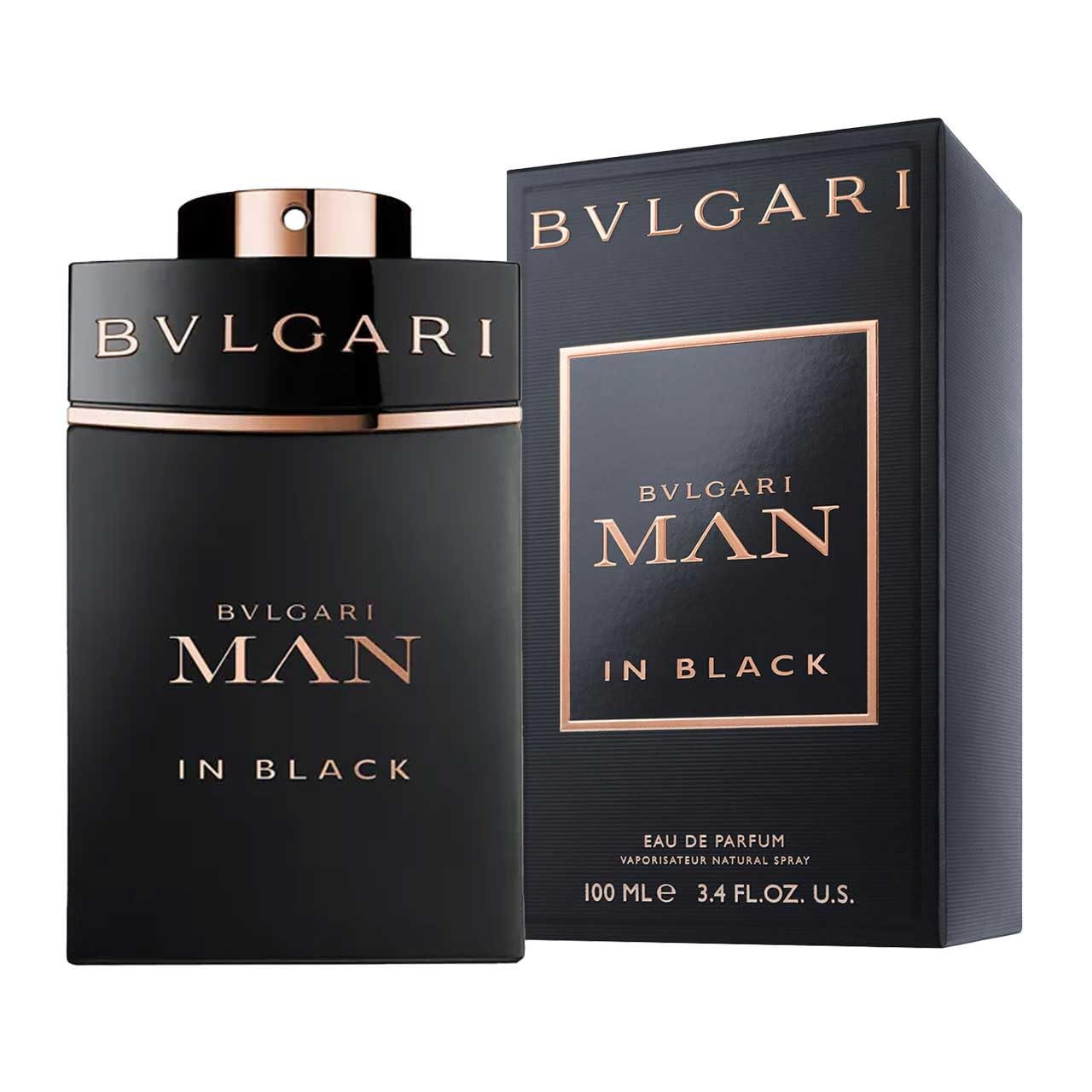 Bvlgari Man in Black Eau de Parfum Spray for Men, 3.4 Ounce