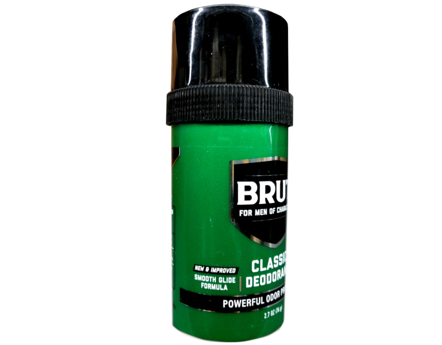 Brut Deodorant 2.7 Ounce Round Solid Classic - Pack of 3