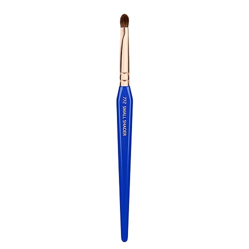 Bdellium Tools Professional Makeup Brush - Golden Triangle 772 Small Shader - With All Vegan and Soft Synthetic Fibers, For Precise & Quick Shading