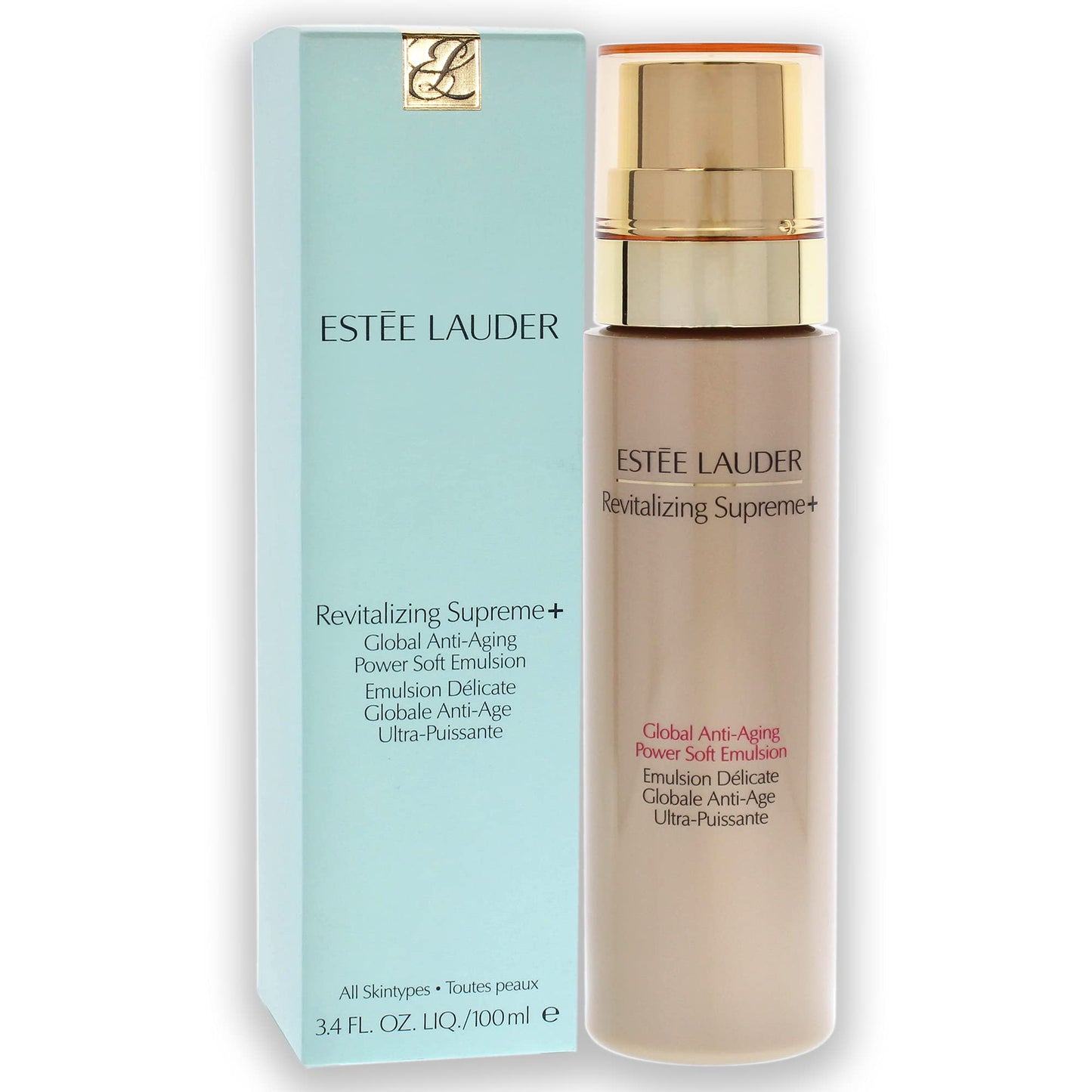 Estee Lauder Revitalizing Supreme Plus Global Anti-Aging Power Soft Emulsion 3.4 oz Women (16665)