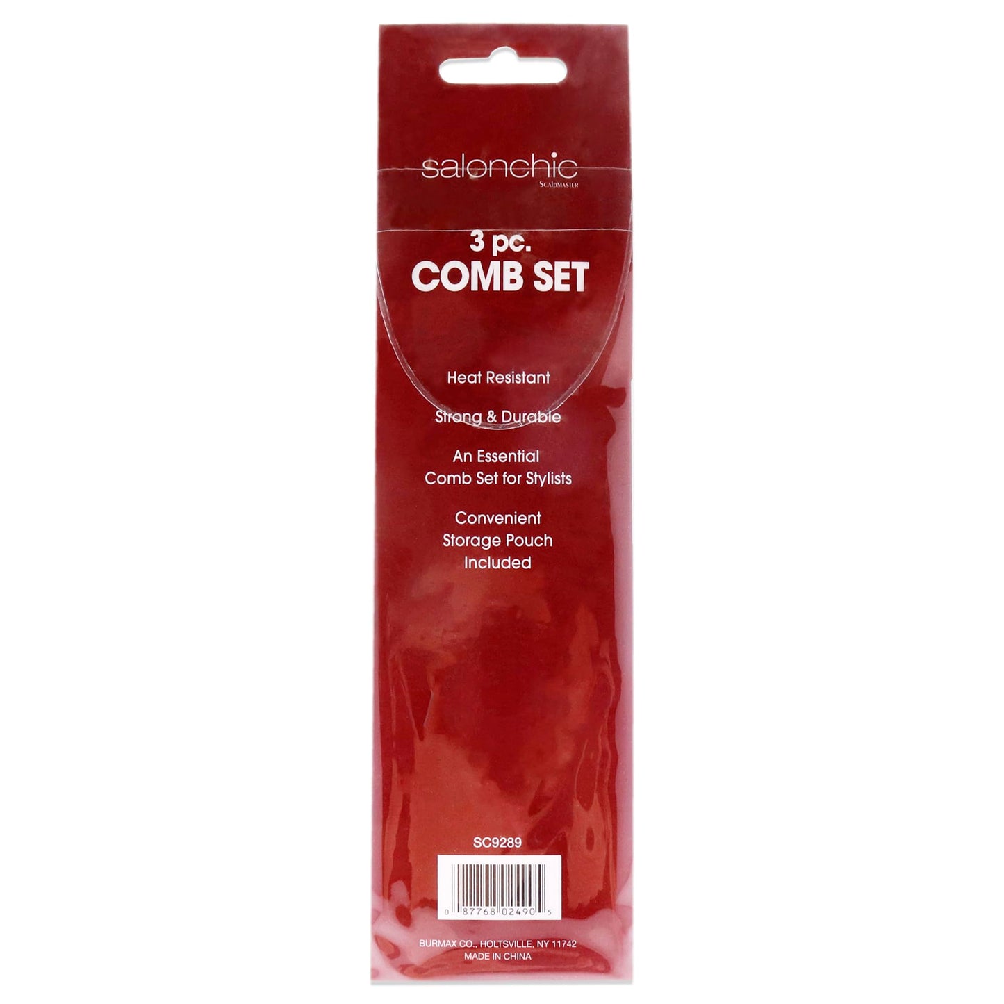 SalonChic SalonChic Comb Set Comb Unisex 3 Pc