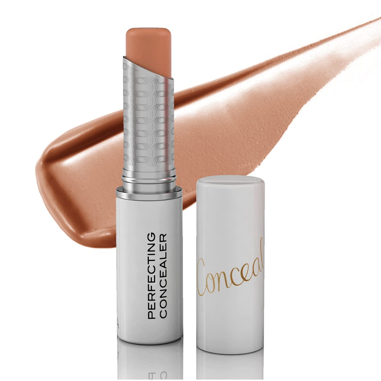 Mirabella Perfecting Longwear Cream Concealer Stick, Weightless & Versatile Hydrating Concealer Makeup Highlights, Contours, Soothes, Nourishes