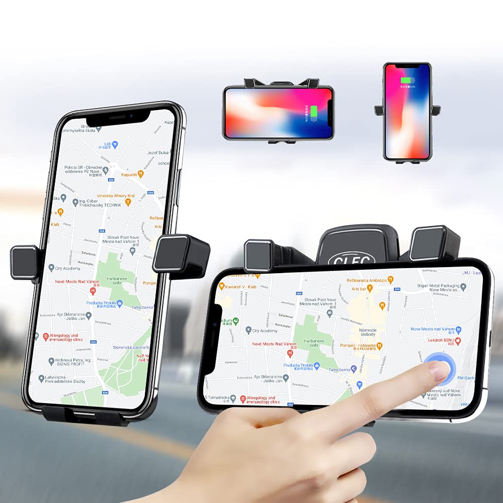 Being Up Car Phone Holder,Fit for BMW X5 2014-2018 X6 2015-2019,Adjustable Gravity for Air Vent Alloy Phone Holder Compatible with 4-7 Inches…