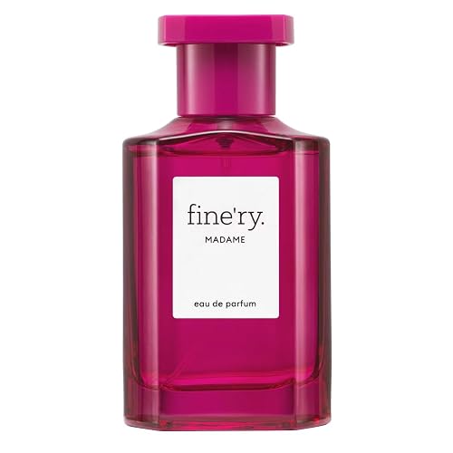 Fine'ry Fruity Floral Elegant Eau de Parfum - Madame Long-Lasting Perfume for Women - Crème de Cassis, Velvet Orris & Patchouli, Gourmand, Full Size Beauty & Personal Care Fine'ry