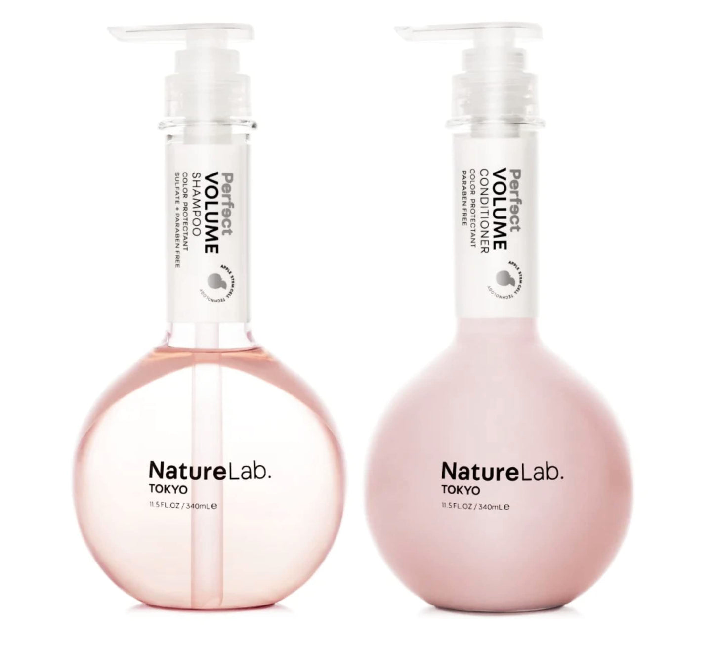 NatureLab.TOKYO Perfect Volume Shampoo & Conditioner Duo - Weightless Frizz Control for Smoother, Healthier Hair and Scalp I 11.5 FL OZ Each | $38