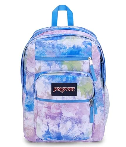 JanSport Laptop Backpack - Computer Bag with 2 Compartments, Ergonomic Shoulder Straps, 15” Laptop Sleeve, Haul Handle - Book Rucksack - Batik Wash