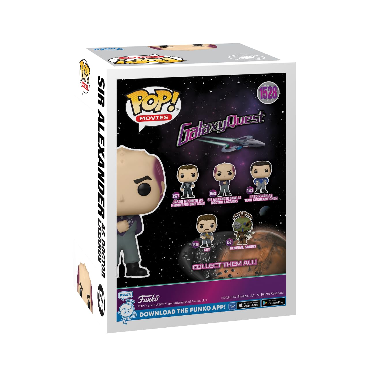 Funko POP! Movies: Galaxy Quest - Sir Alexander as Doctor Lazarus - Collectable Vinyl Figure - Gift Idea - Official Merchandise - for Kids & Adults…