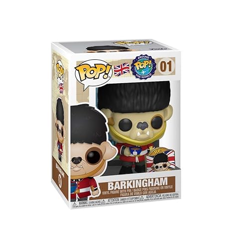 Funko Around The World: Barkingham (UK) POP Vinyl Figure with Pin #1