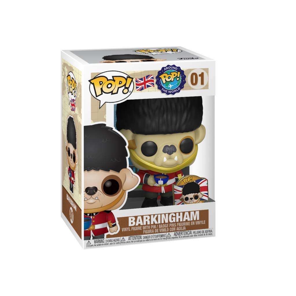 Funko Around The World: Barkingham (UK) POP Vinyl Figure with Pin #1