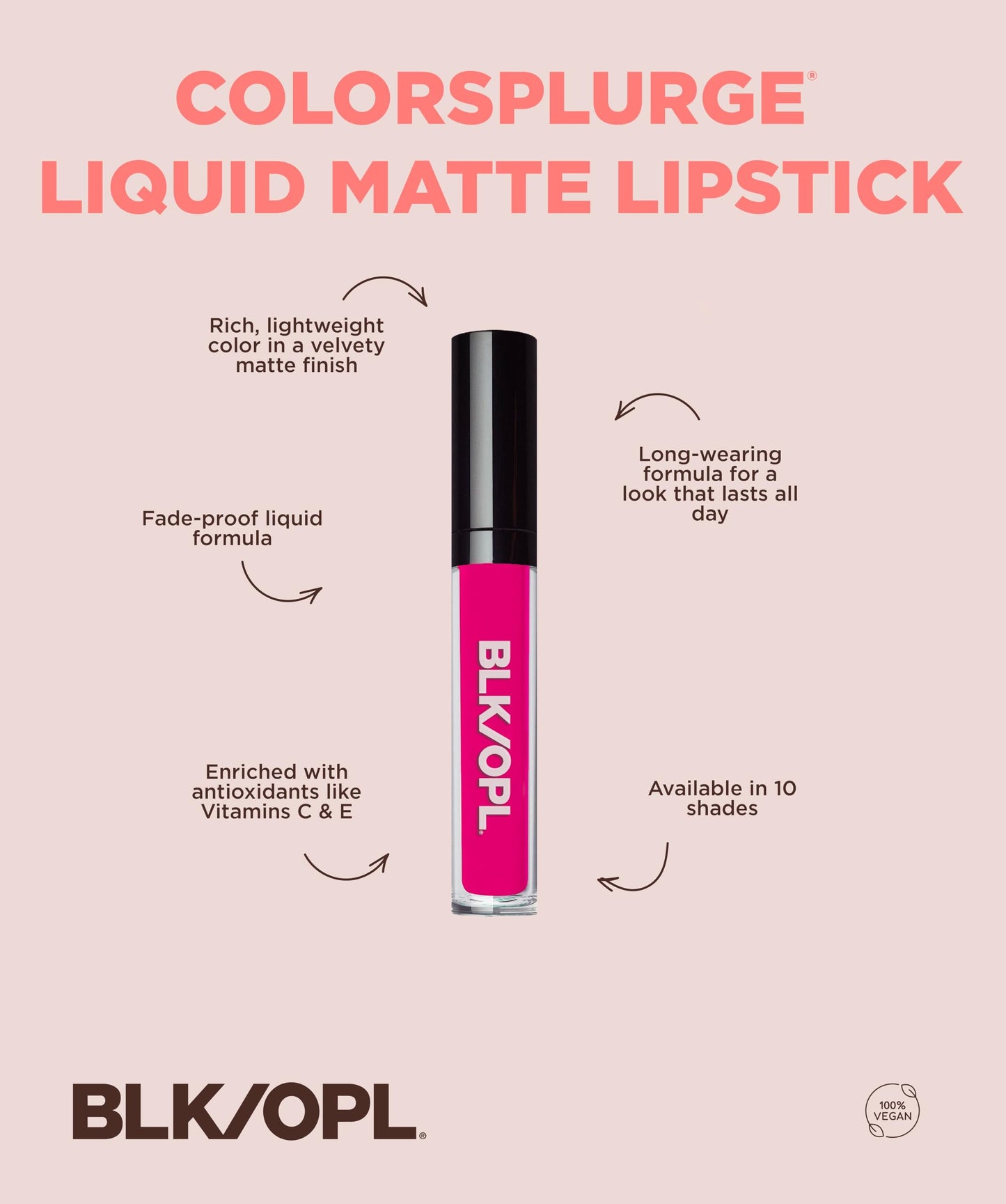 Black Opal CS LIQUID MATTE LIPSTICK - CHERRY BLAZE