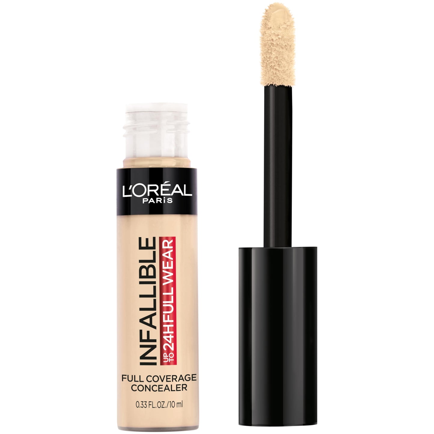 L'Oreal Paris Makeup Infallible Full Wear Waterproof Matte Concealer, Full Coverage, Ivory, 0.33 fl. oz. Beauty and Personal Care L'Oreal Paris