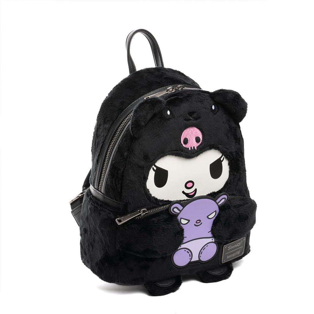 Loungefly Sanrio Kuromi Bear Cosplay Womens Backpack