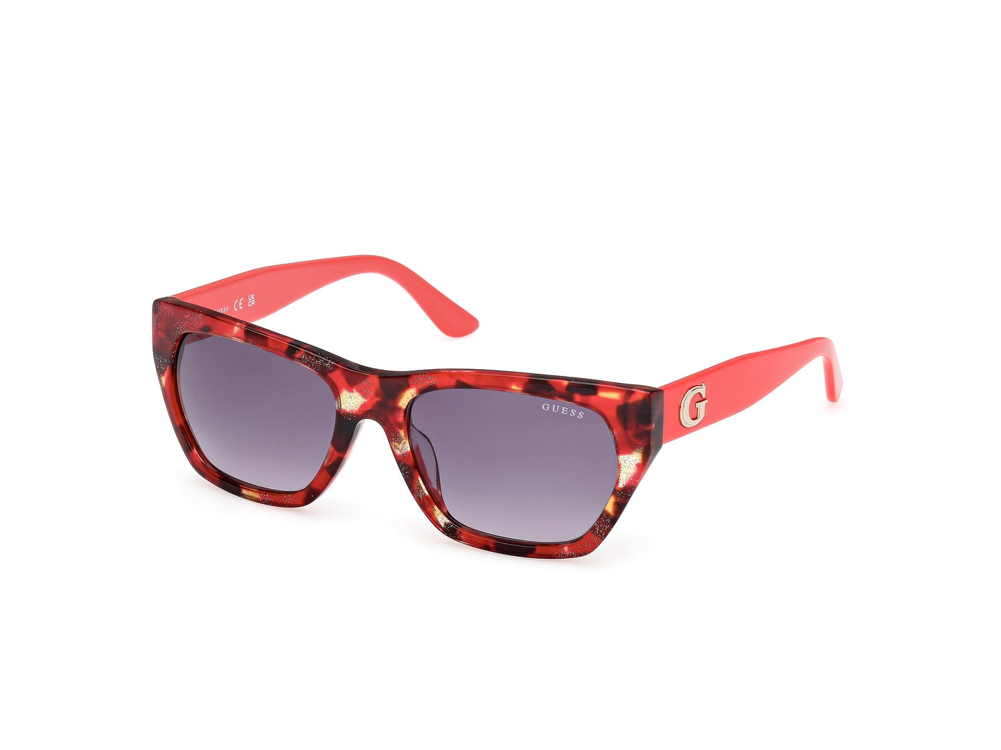Guess GU00203-H 54B red havana 56/18/140 WOMAN Sunglasses
