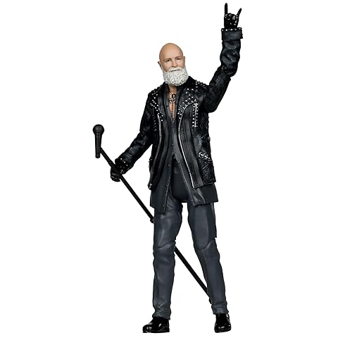 McFarlane Toys- Music Maniacs Metal Rob Halford (Judas Priest) 6in Action Figure