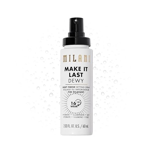 Milani Setting Spray + Primer, Make It Last Dewy - Dewy Finish Moisturizing Formula for Glow on the Go, Setting Spray for Makeup and Face Primer