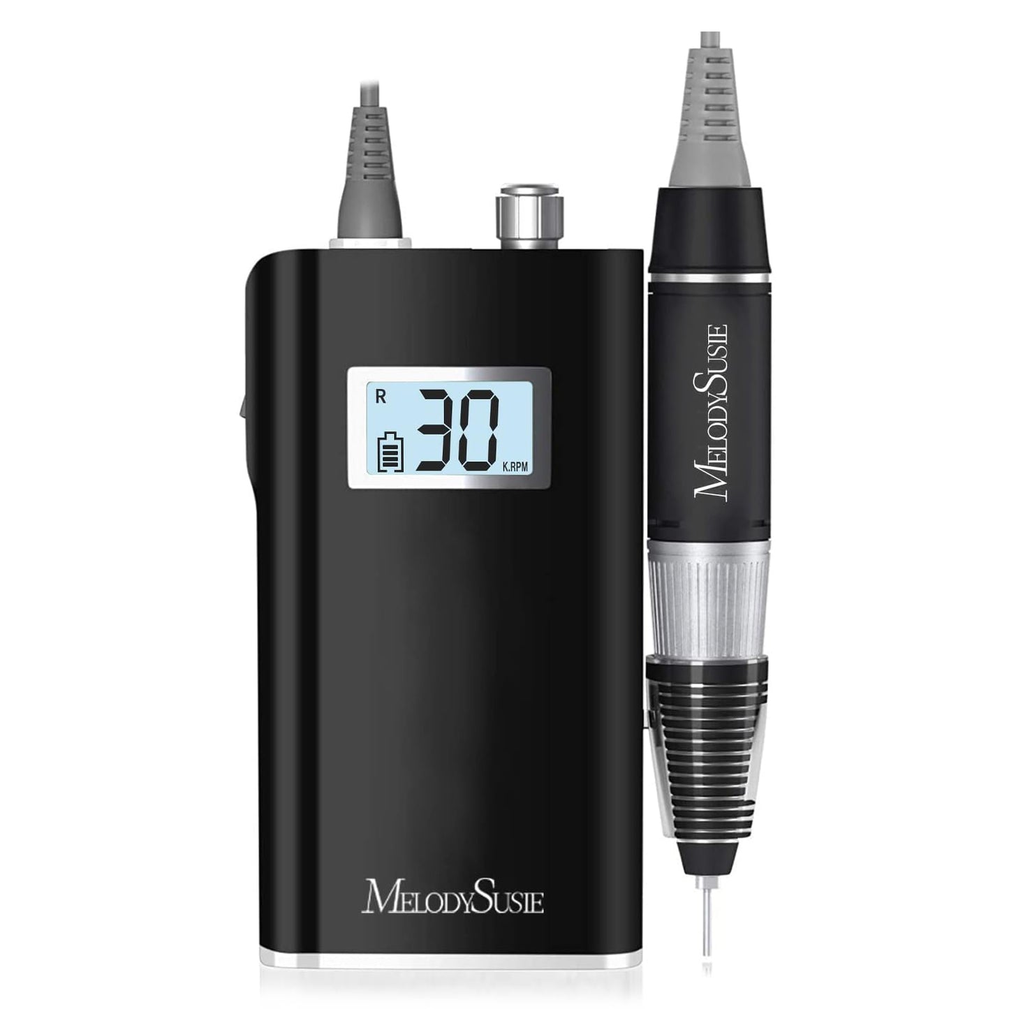 MelodySusie Entry-Level Clip-On Rechargeable Nail Drill, SC320D 30000RPM Essential E-File with LCD Display for Manicure Shaping & Gel Removal, Perfect Beauty and Personal Care MelodySusie Default Title