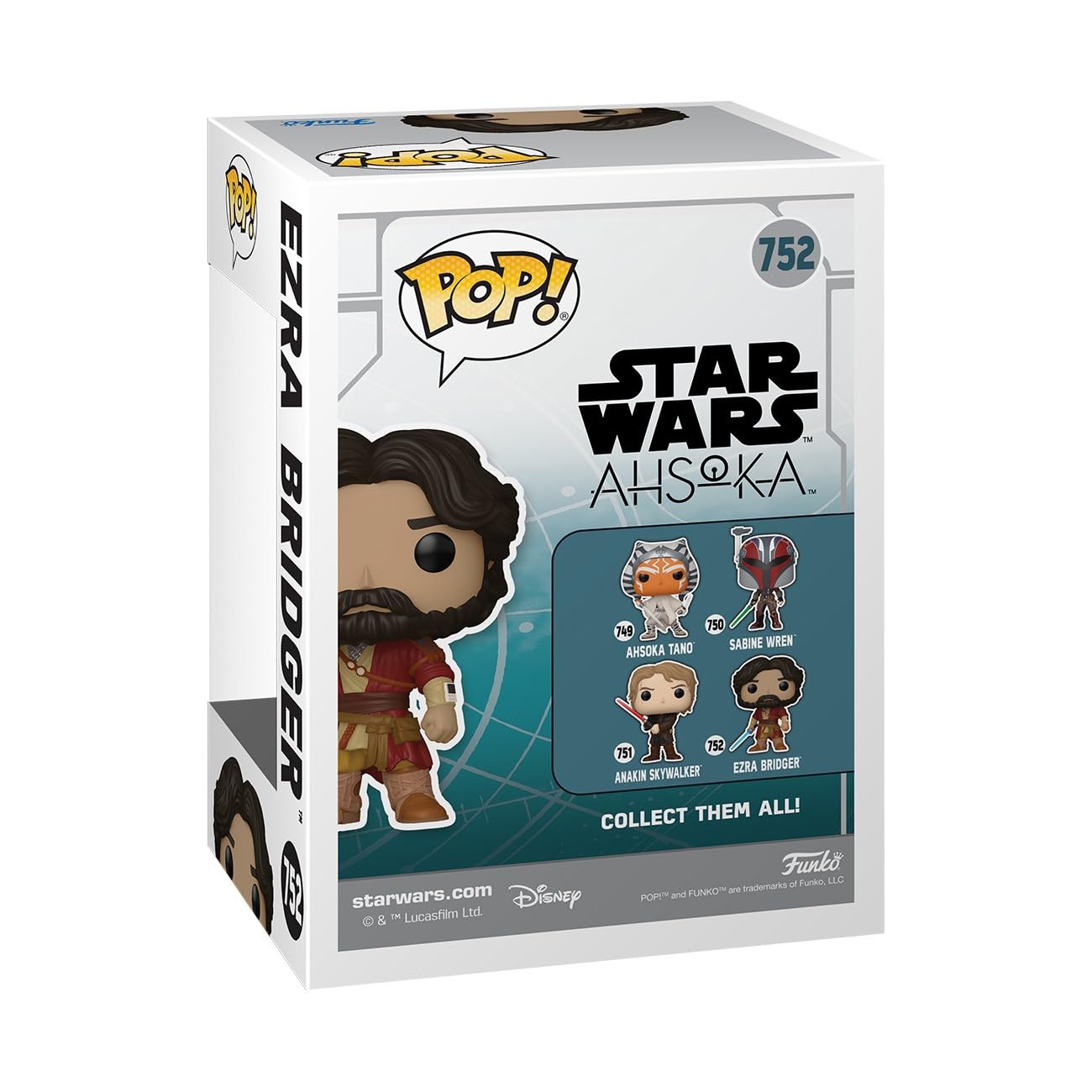 Funko Pop! Star Wars: Ahsoka - Ezra Bridger - Collectable Vinyl Figure - Gift Idea - Official Merchandise - for Kids & Adults - TV Fans - Model…