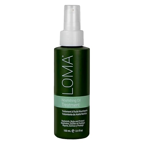 Loma Hair Care Nourishing Oil Treatment, 3.4 Fl Oz