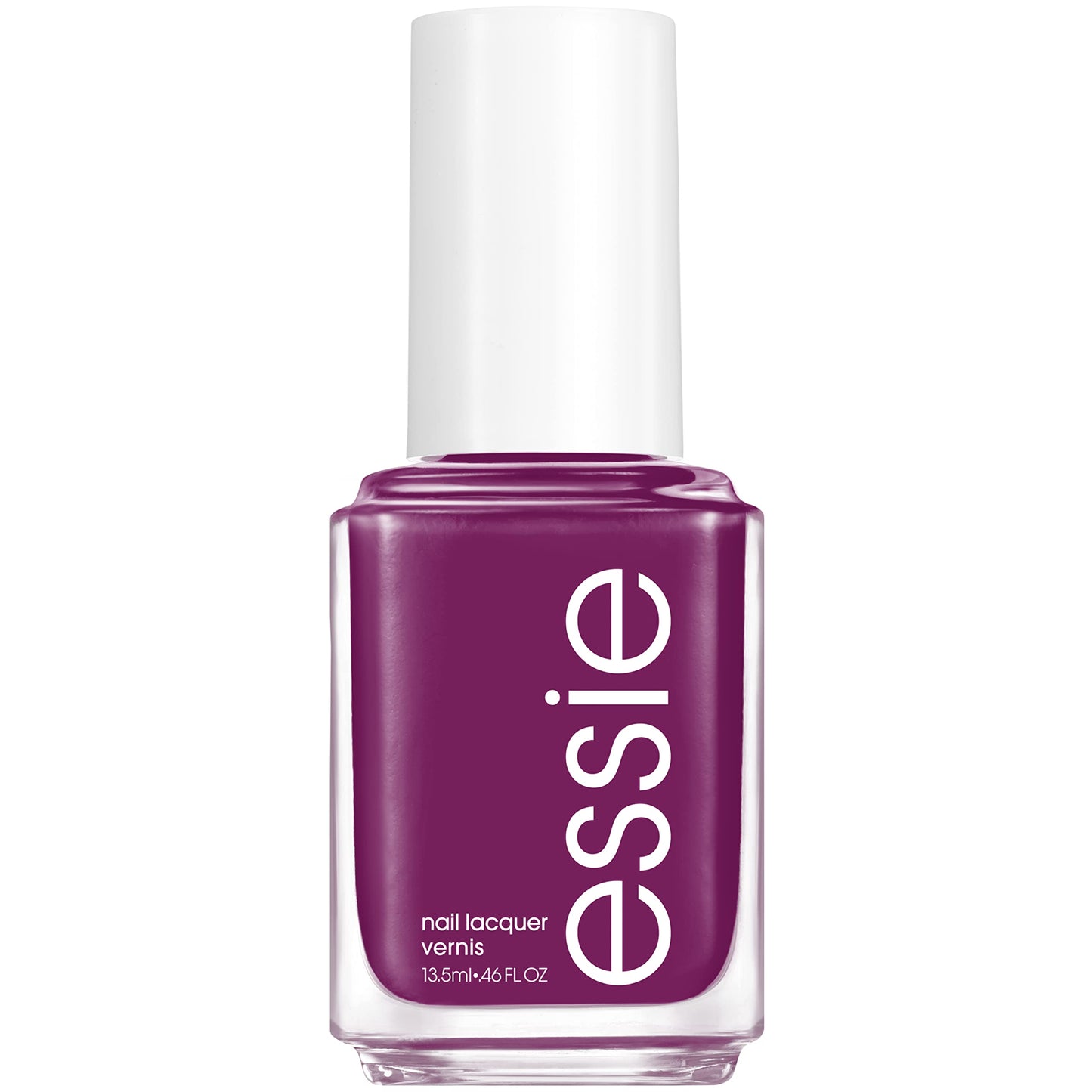 essie nail polish, Set The Tiki Bar High, summer 2022 collection, deep purple, 8-free vegan, 0.46 fl oz