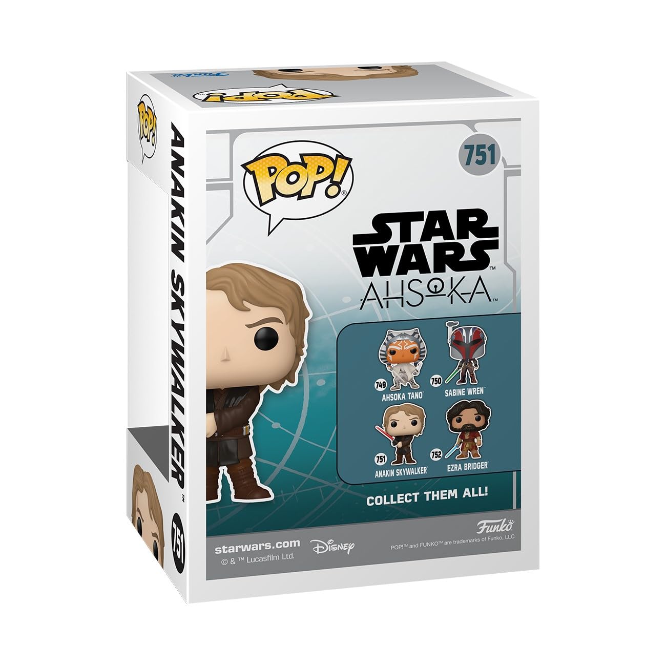 Funko POP Star Wars: Ahsoka - Anakin Skywalker - Star Wars Ahsoka - Collectable Vinyl Figure - Gift Idea - Official Merchandise - for Kids & Adults…
