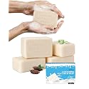 larosanna Australian Goat Milk Soap,Helps Moisturize,Smooth & Cleanse Skin,Triple-milled Bar Soap with Cocoa Butter,Aloe Vera and Pure Plant Oil,Body