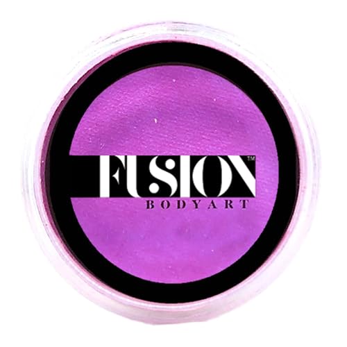 Fusion Body Art Pro Face Paint | Pearl Magenta Dreams (25gm), Professional Quality Water Activated Shimmery Face and Body Paint Supplies Single