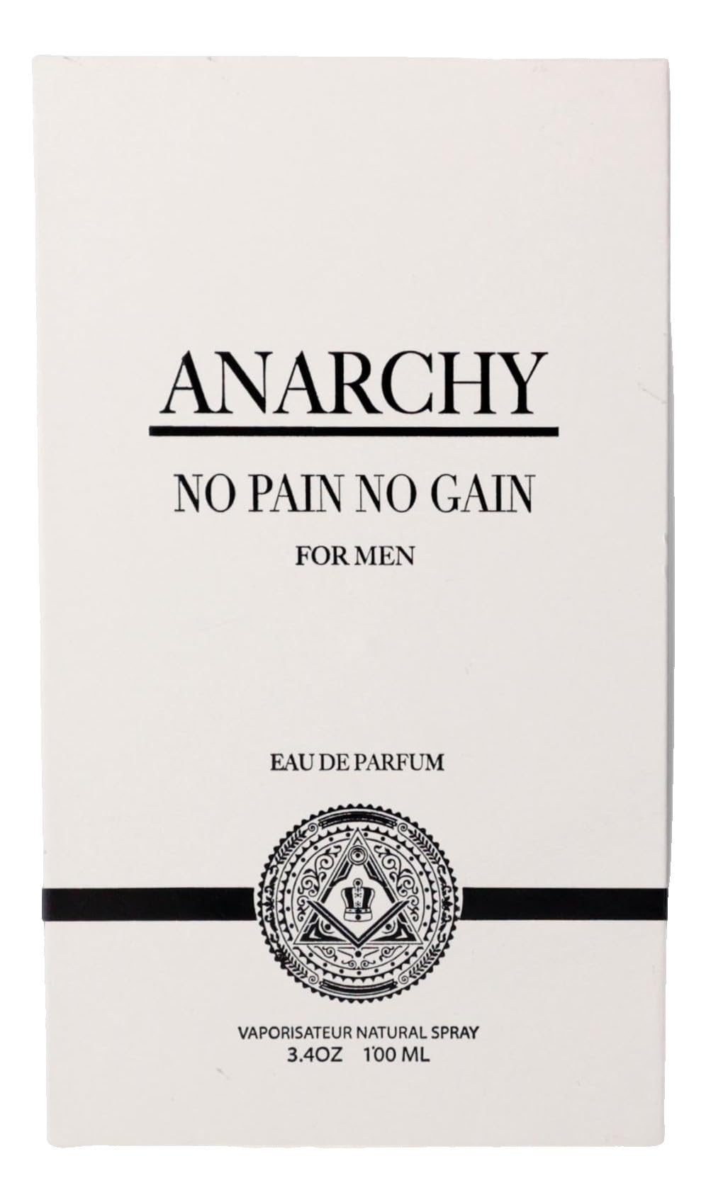 king of kings No Pain No Gain 3.4 oz Eau de Parfum for men Spray