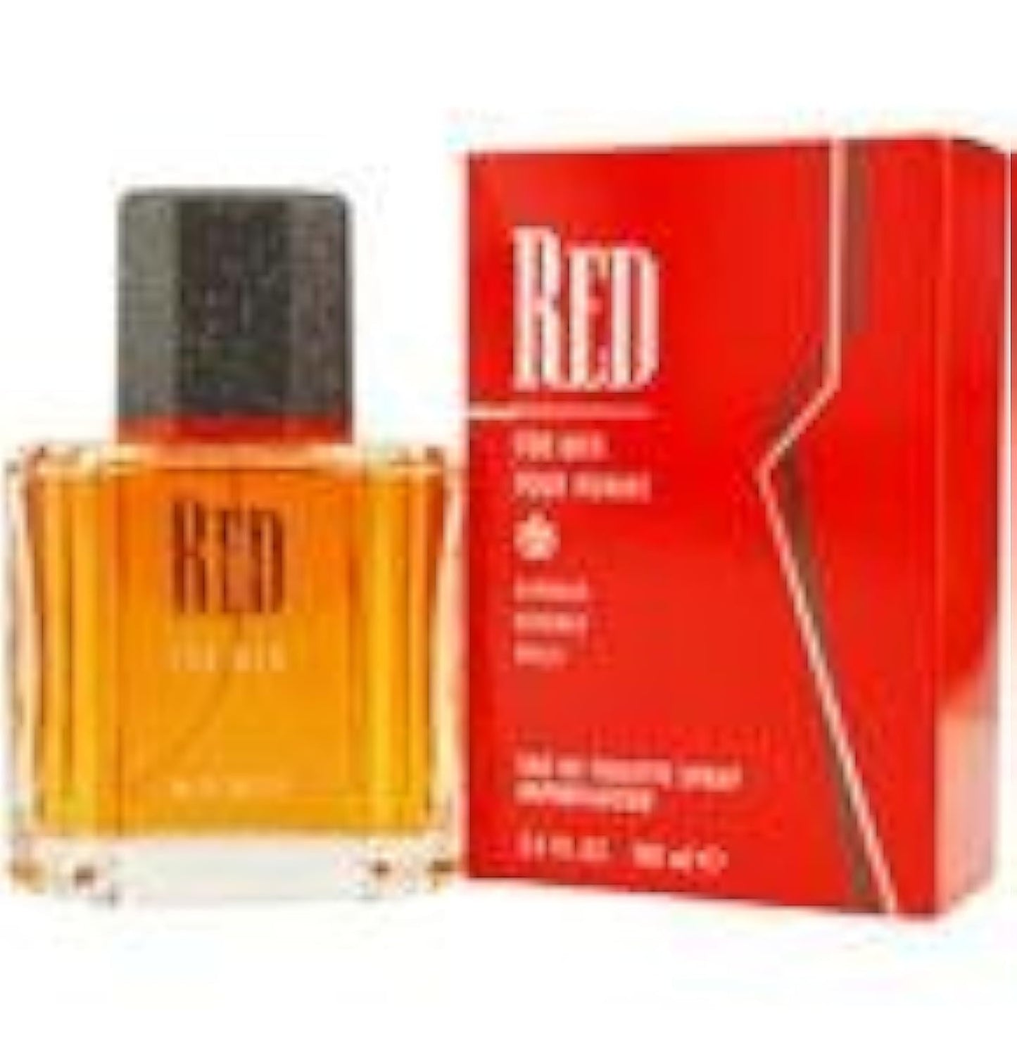 Giorgio Beverly Hills Red Eau de Toilette Spray for Men, 3.4 Fluid Ounce