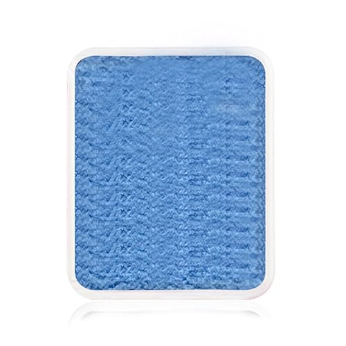 Kraze FX Face Paint Palette Refill - Metallic Blue (6 gm) - Hypoallergenic Non-Toxic Water Activated Professional Halloween Face & Body Painting