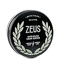 ZEUS Texture Cream Hair Pomade, Medium Hold, Natural Shine, Water Soluble Cream Pomade for Men (Made in USA) 4 oz.