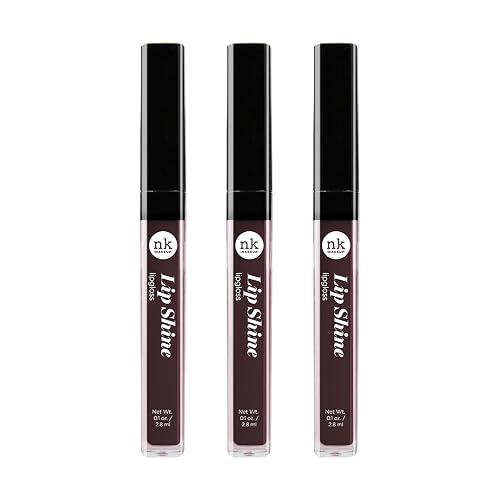 NICKA K NEW YORK Lipshine, Cosmetics, vibrant colors, bright colors, shining lips, lip shine, long lasting (AMZ268)