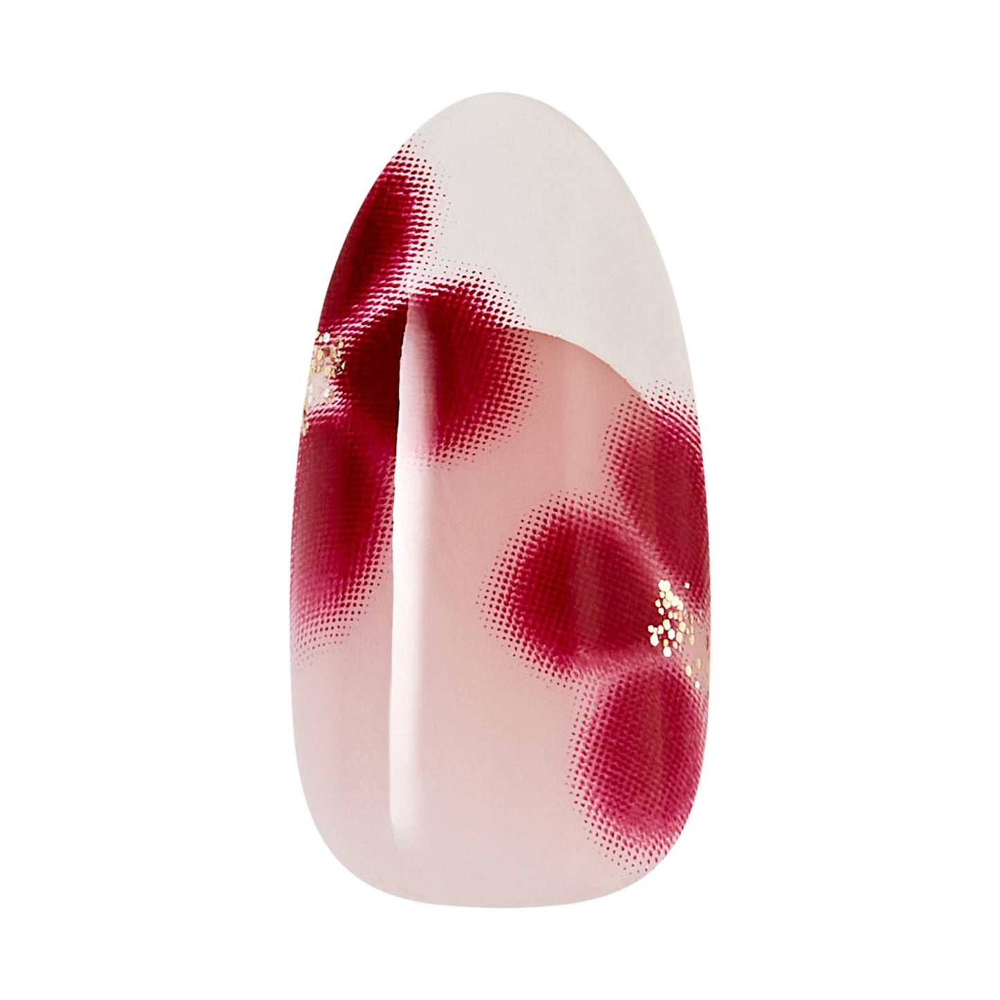 Kiss Impress No Glue Mani Press On Nails, Design, 'Hampton', Red, Medium Size, Almond Shape, Includes 30 Nails, Prep Pad, Instructions Sheet, 1 Beauty & Personal Care imPRESS