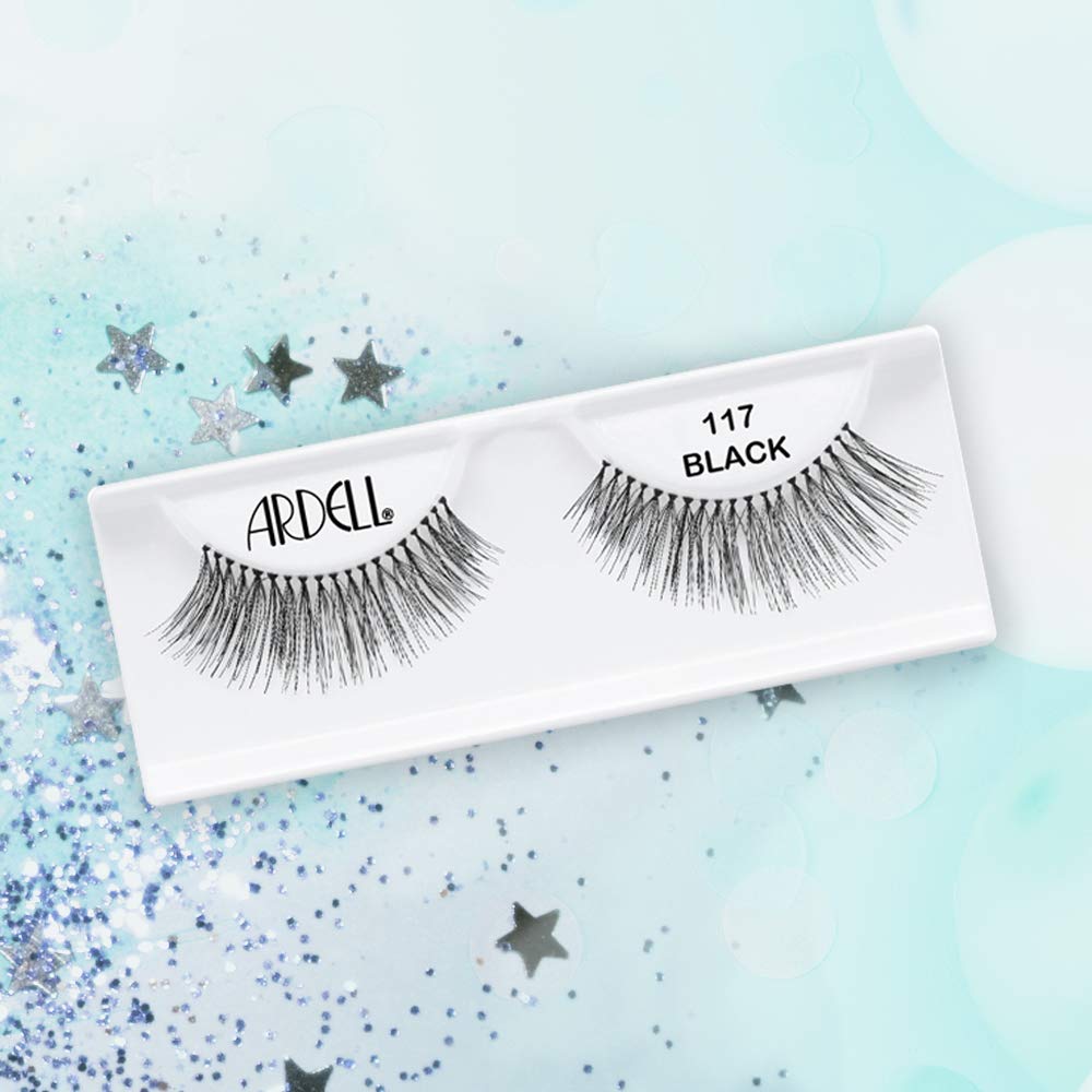 Ardell Fashion Lashes, 117 Black, 1 Pair (Pack of 3)