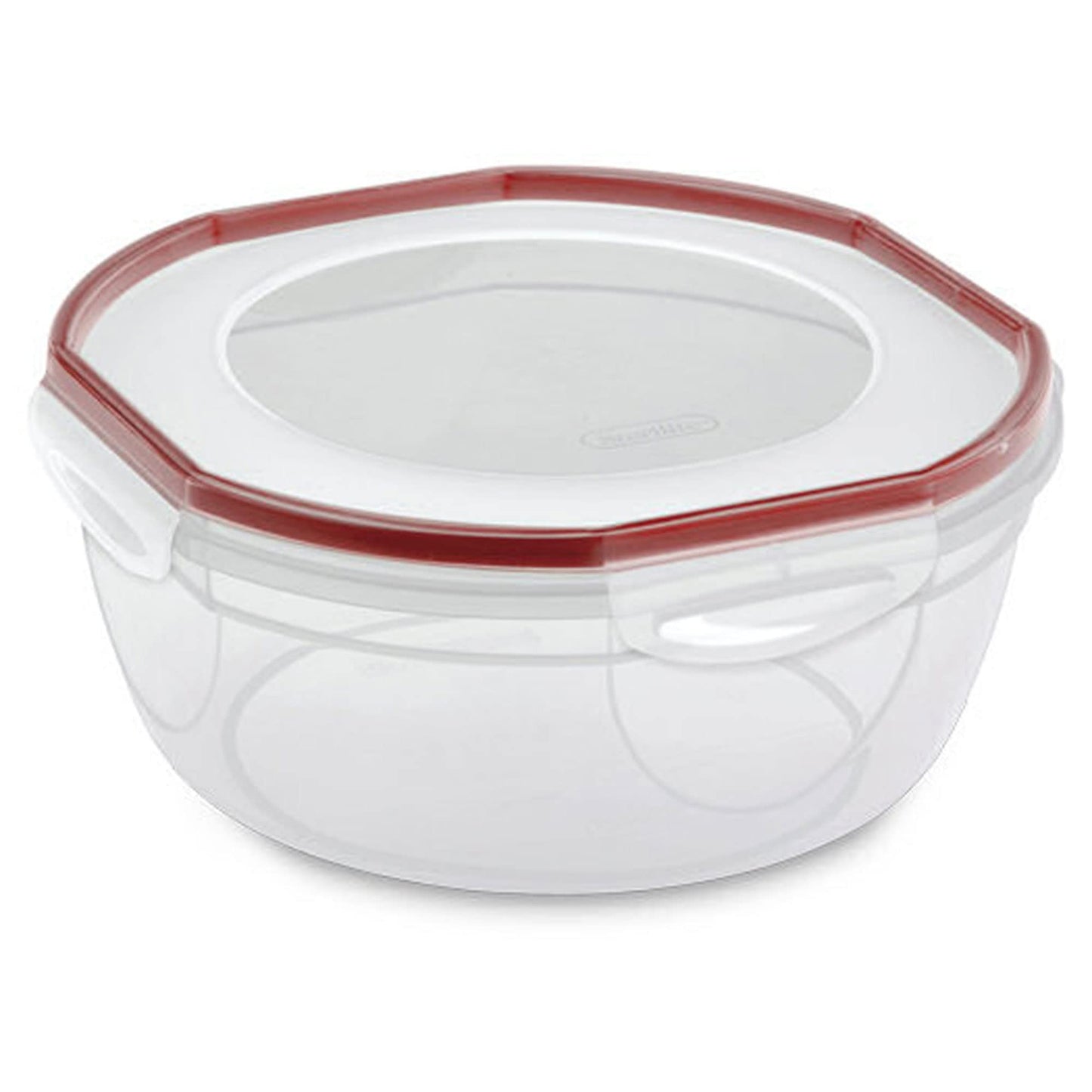 Sterilite Rocket Red Ultra Seal Latching Bowl, 4.7 Quart