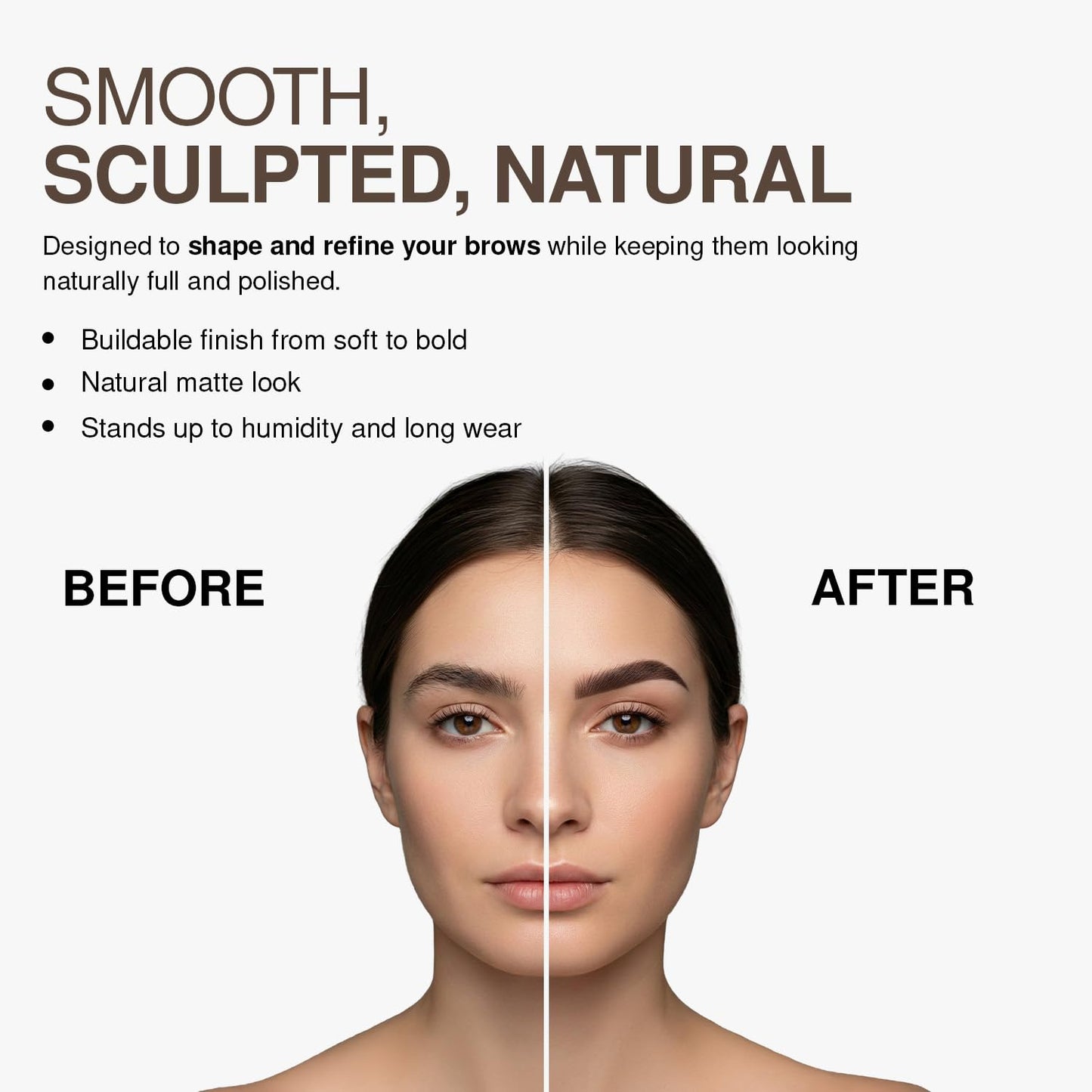 Palladio Brow Pomade Waterproof, 24 Hour Wear, Smudge Proof and Sweat Resistant Formula, Super Creamy Formula Glides on And Helps to Fill in Brows