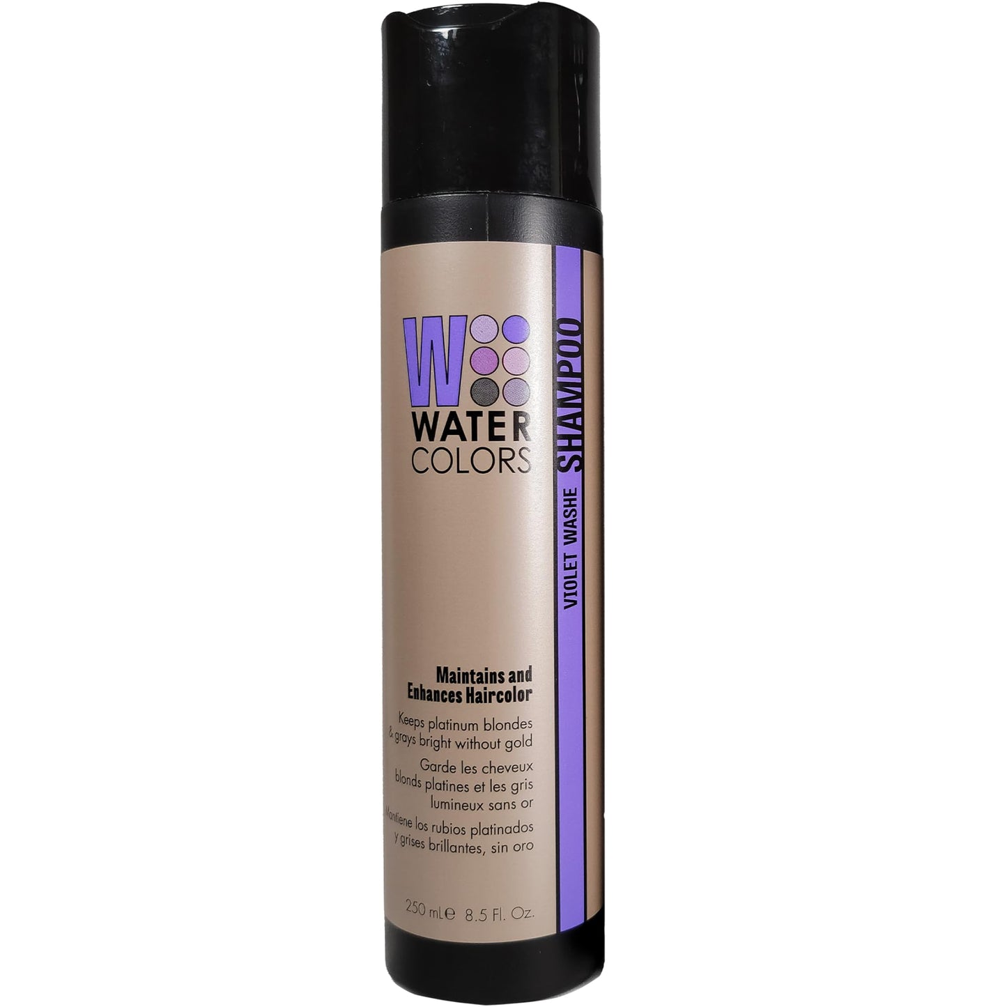Watercolors Color Depositing Sulfate & Paraben Free Shampoo, Maintains & Enhances Haircolor - Violet Washe 8.5 oz