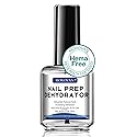 Morovan Acid Free Professional Nail Dehydrator Prep for UV Gel Polish Acrylic Nails Fast Dry Natural Nail Primer Base Varnish Manicure Bonder 0.5 oz