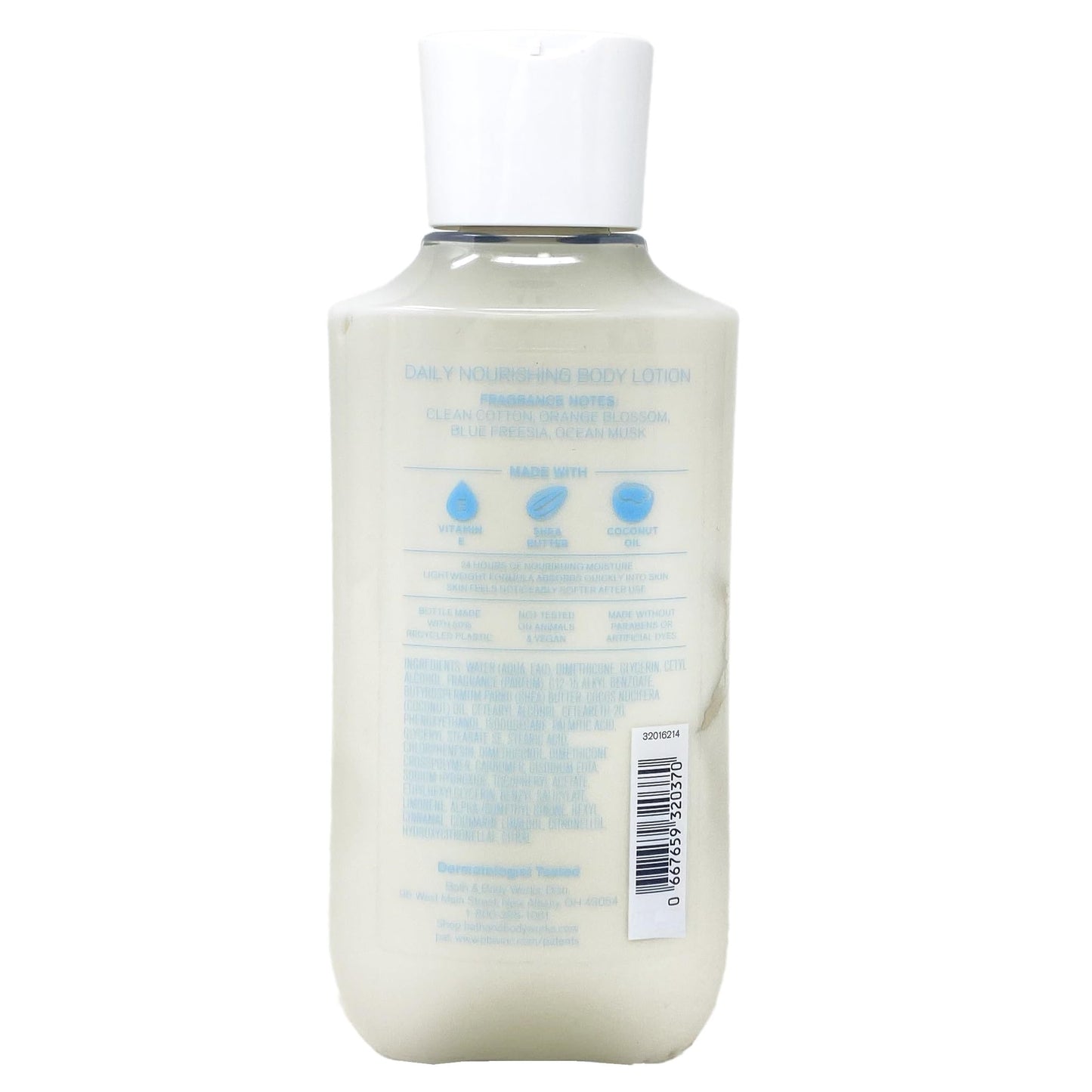 Bath and Body Works Body Lotion, Set of 2, 8oz Each (Sea Island Shore)
