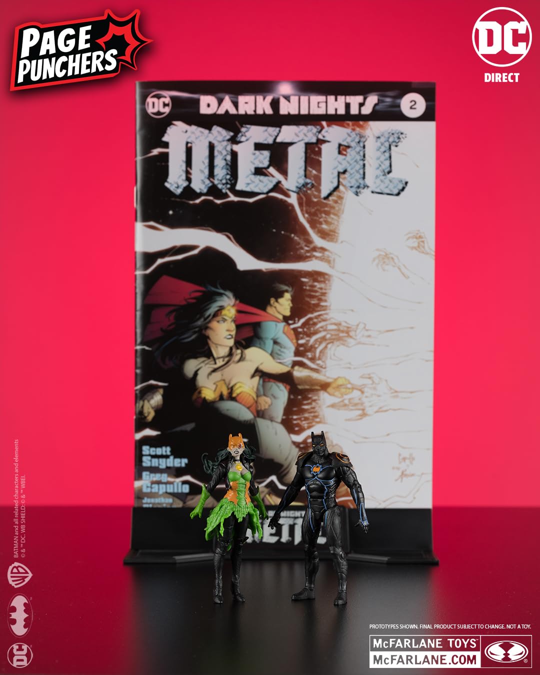 McFarlane Toys - DC Direct Page Punchers 2pk Batman of Earth -44 & Batman of Earth -11 3in Figures with Comic