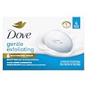 Dove Beauty Bar for Softer Skin Gentle Exfoliating More Moisturizing Than Bar Soap 4 oz 4 Bars