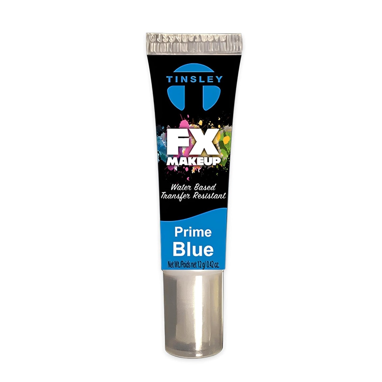 Tinsley Transfers FX Makeup - Face and Body Paint - Water-Based Cream - 7g / 0.24 oz Tube (Prime Blue)