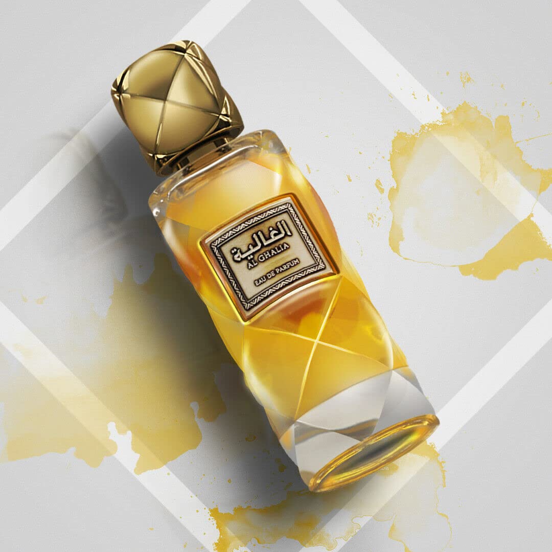RASASI Al Ghalia Tawleefa Collection for Unisex Eau de Parfum Spray, 3.4 Ounce