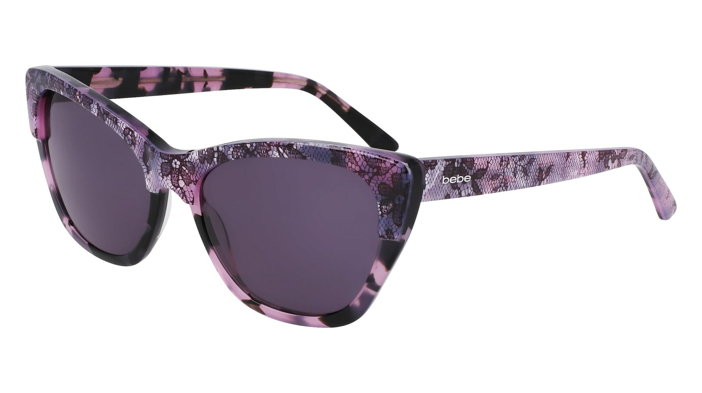 bebe Sunglasses BB 7254 510 Plum Lace, 56/17/140